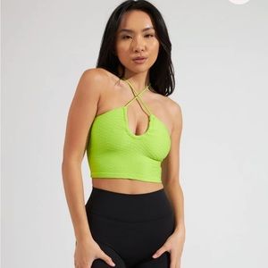 💚BuffBunny Donna Crop Top - Yoda Green - XL
